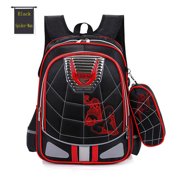 Cartoon Spiderman Orthopedic schoolbags Waterproof Children school backpack for kids shoulder bags mochilas escolares infantis