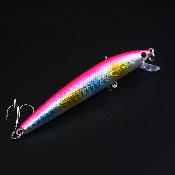 1PC Minnow Fishing lure Crankbait Hard Bait 10cm/8.5g Pesca Leurre Carp Fishing wobblers Isca Artificial Fishing Tackle ZB202