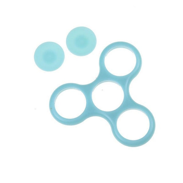 Glow In Dark Tri-Spinner Fidget Spinner Plastic Hand Spinner Puzzle Anti Stress For Autism Adhd Kids Adult Outdoor Toys