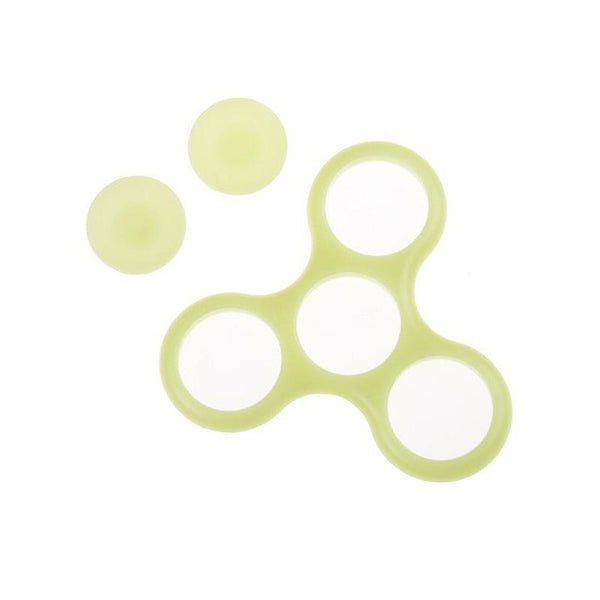 Glow In Dark Tri-Spinner Fidget Spinner Plastic Hand Spinner Puzzle Anti Stress For Autism Adhd Kids Adult Outdoor Toys