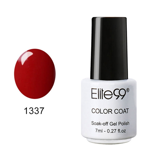 Elite99 7ml Soak Off UV Nail Polish Long Lasting Nail Art Gel Manicure Varnishes Gelpolish Cured With UV LED Lamp Nail Lacquer