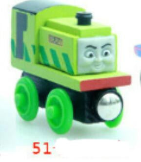 Thomas & His Friends-New Wooden Trains Anime Model Manetic Train Toys for Children Kids Gifts Lady Diesel Paxton Annie Mac Mavis