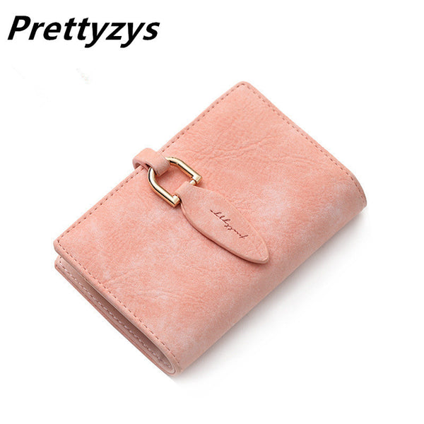 Prettyzys 20 Bits New Women Credit Card Holder PU Leather Leaves Hasp Bank Card Bag Fashion Mini Card & ID Holders Card Keepers