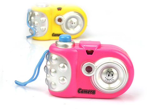 Hot Sale Baby Kids Camera Fun LED Light Projection Animal Toys