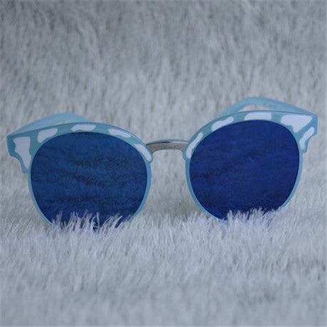 Fashion Sunglasses Women Popular Brand Design Cat Eye Eyeglasses Summer HD  Lens Sun Glasses With Original Case UV400