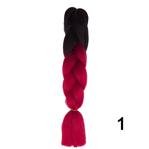 Silky Strands Ombre Kanekalon Jumbo Synthetic Braiding Hair Crochet Blonde Hair Extensions Jumbo Braids Hairstyles