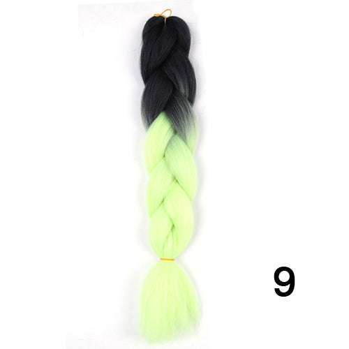 Silky Strands Ombre Kanekalon Jumbo Synthetic Braiding Hair Crochet Blonde Hair Extensions Jumbo Braids Hairstyles