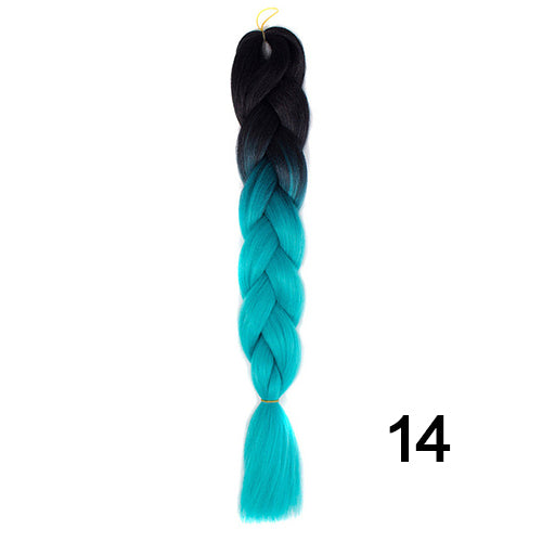 Silky Strands Ombre Kanekalon Jumbo Synthetic Braiding Hair Crochet Blonde Hair Extensions Jumbo Braids Hairstyles