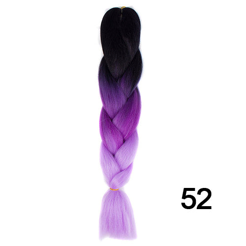 Silky Strands Ombre Kanekalon Jumbo Synthetic Braiding Hair Crochet Blonde Hair Extensions Jumbo Braids Hairstyles