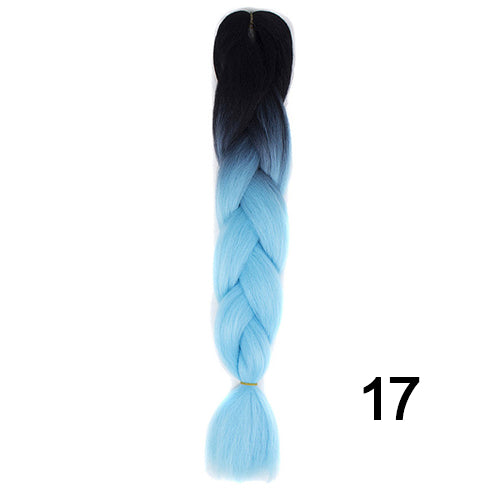 Silky Strands Ombre Kanekalon Jumbo Synthetic Braiding Hair Crochet Blonde Hair Extensions Jumbo Braids Hairstyles