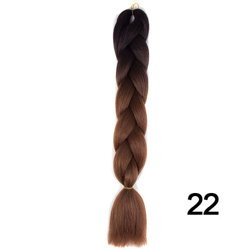 Silky Strands Ombre Kanekalon Jumbo Synthetic Braiding Hair Crochet Blonde Hair Extensions Jumbo Braids Hairstyles