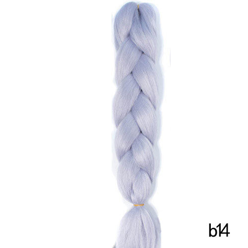 Silky Strands Ombre Kanekalon Jumbo Synthetic Braiding Hair Crochet Blonde Hair Extensions Jumbo Braids Hairstyles