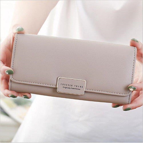 New Arrival Women Wallets Purse Female Purse Women's Natural Leather Wallets PU Ladies Clutch Phone Bag Carteira Feminina Gifts