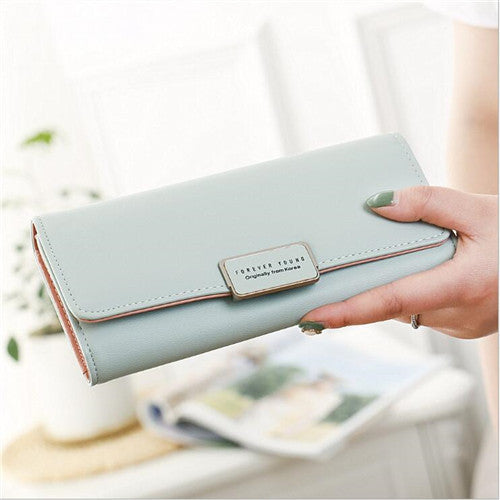 New Arrival Women Wallets Purse Female Purse Women's Natural Leather Wallets PU Ladies Clutch Phone Bag Carteira Feminina Gifts