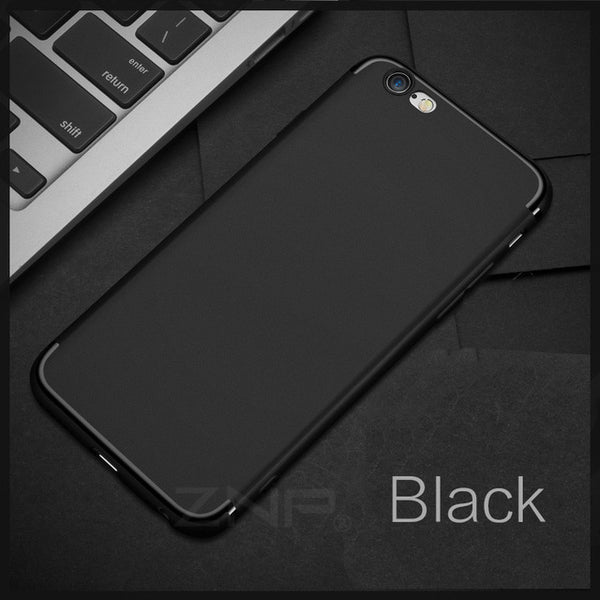 Luxury High Quality cases Full Cover TPU Case for iPhone 6 Cases 6s 7 plus 5 5S SE Soft TPU Silicone for iPhone 7 Case phone ZNP