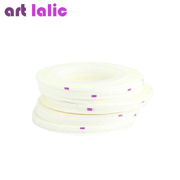 10pcs Striping Tape Line Nail Art Sticker Decoration DIY Decals UV Gel Acrylic Nail Tips