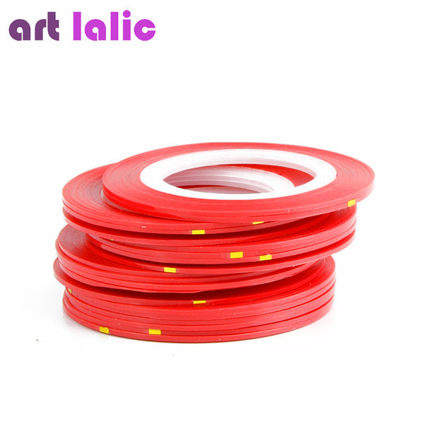 10pcs Striping Tape Line Nail Art Sticker Decoration DIY Decals UV Gel Acrylic Nail Tips