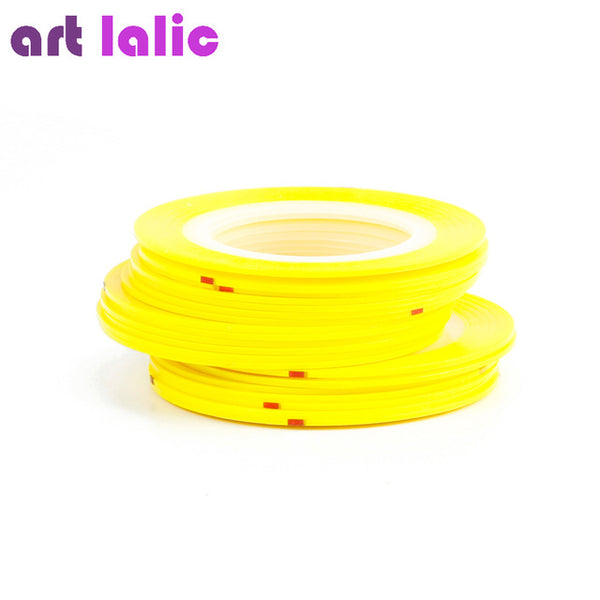 10pcs Striping Tape Line Nail Art Sticker Decoration DIY Decals UV Gel Acrylic Nail Tips