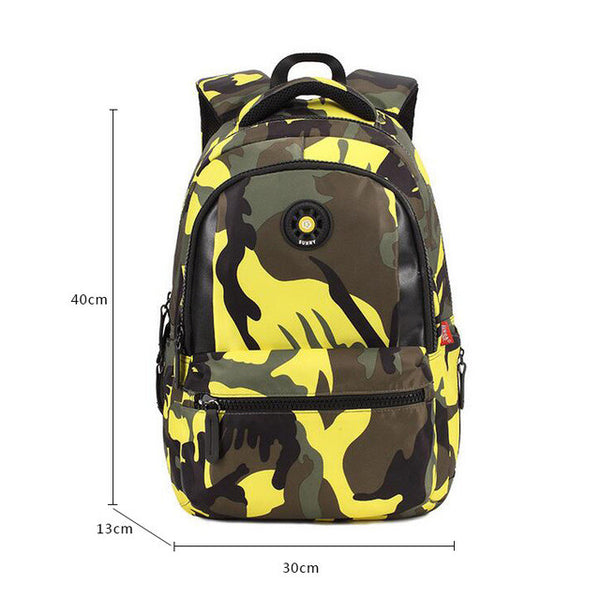 Small Size Fashion Camouflage Kid Backpack Bag School Bags Travel Backpack Bags For Cool Boy And Girl