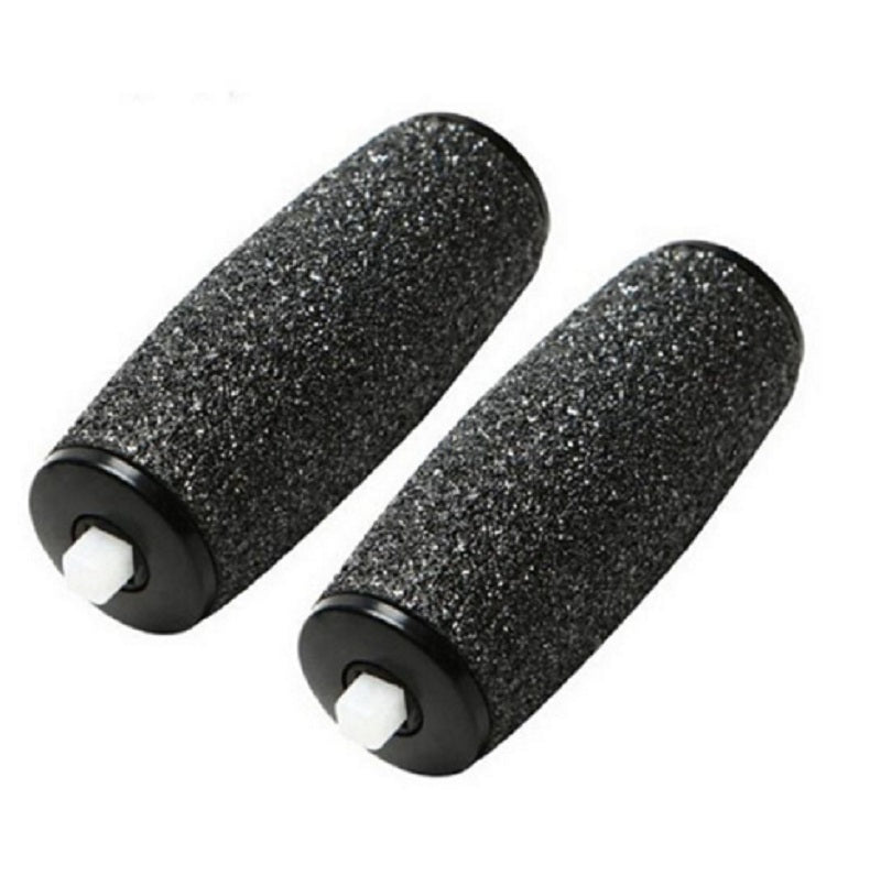 2Pcs/Pair Replacement Roller Heads For Scholls Velvet Smooth Electric Foot File Express For Pedi Skin Remover