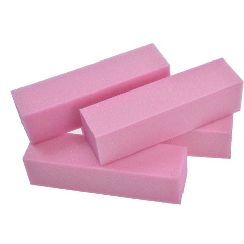 Nail Salon 4pcs/lot Pink Nail Art Buffer Sanding Blocks,DIY Nail File Buffering Polishing Manicure Tools SATR05