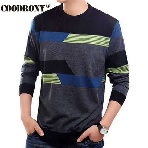 COODRONY O-Neck Sweater Men Clothing Mens Sweaters Wool Cashmere pullover Men Brand Pull Homme Casual Dress Long Sleeve Shirt 19