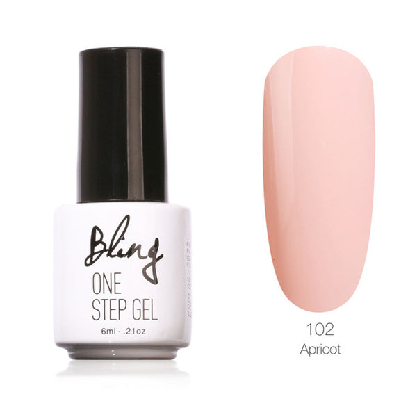 Bling 3 in 1 UV Gel Soak Off UV One Step Nail Gel Polish 6ml No Need Top Base Coat For Nails Art vernis semi permanent