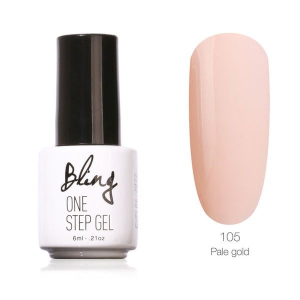 Bling 3 in 1 UV Gel Soak Off UV One Step Nail Gel Polish 6ml No Need Top Base Coat For Nails Art vernis semi permanent