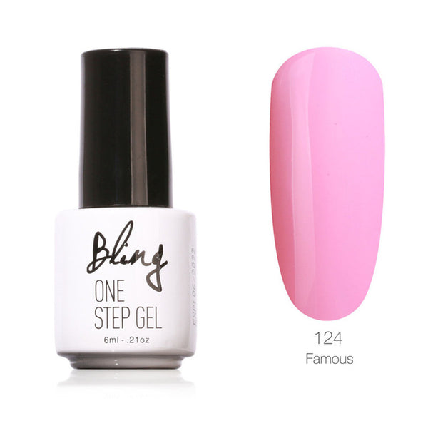 Bling 3 in 1 UV Gel Soak Off UV One Step Nail Gel Polish 6ml No Need Top Base Coat For Nails Art vernis semi permanent