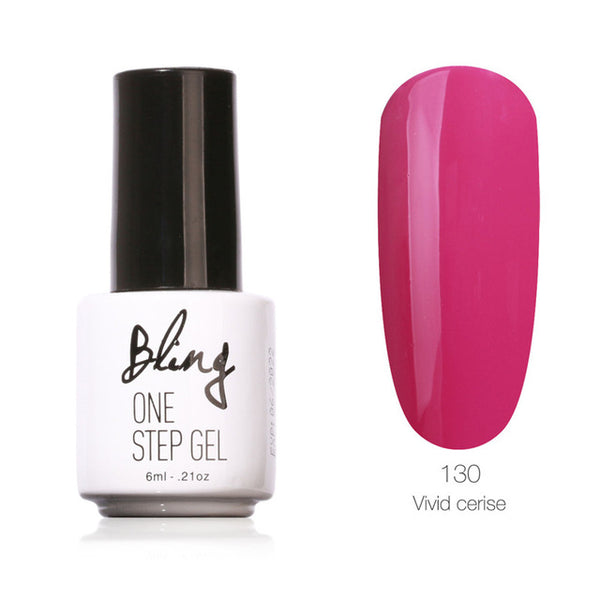 Bling 3 in 1 UV Gel Soak Off UV One Step Nail Gel Polish 6ml No Need Top Base Coat For Nails Art vernis semi permanent