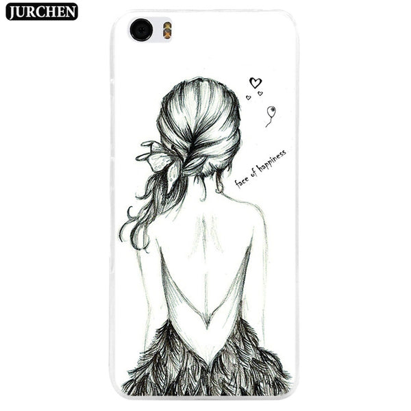 JURCHEN Case For Xiaomi MI5 MI 5S Plus Case Cartoon Soft Silicone Back Cover For Xiaomi mi5s plus mi 5 s m5splus mi5 pro Cover