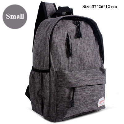 ZENBEFE Linen Small Backpack Unisex School Bags For Teenage School Backpack For Students Backpacks Rucksack Bookbags Travel Bag