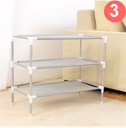 Shoe Cabinet Non-woven Shoes Racks Storage Large Capacity Home Furniture DIY Simple 5 layers Free Shipping