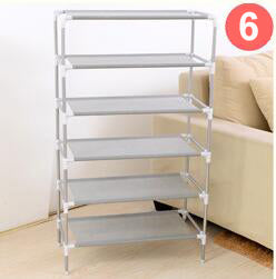 Shoe Cabinet Non-woven Shoes Racks Storage Large Capacity Home Furniture DIY Simple 5 layers Free Shipping