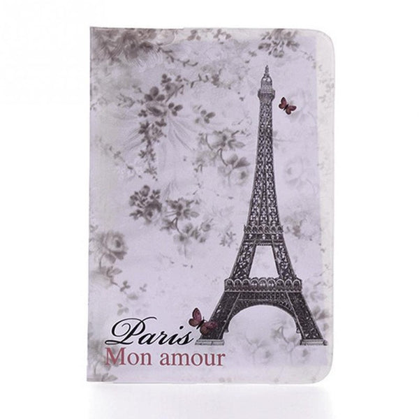 2016 fashion Europe Style 3D Passport Holder PVC Travel Passport Cover Case 14*9.6cm Card & ID Holders 10 styles