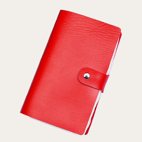 LADSOUL Hot Sale Credit Card Holder Business Leather ID Card Holder Bank Cards Keeper Bag 96 Bit Slots Cards ls6943/h