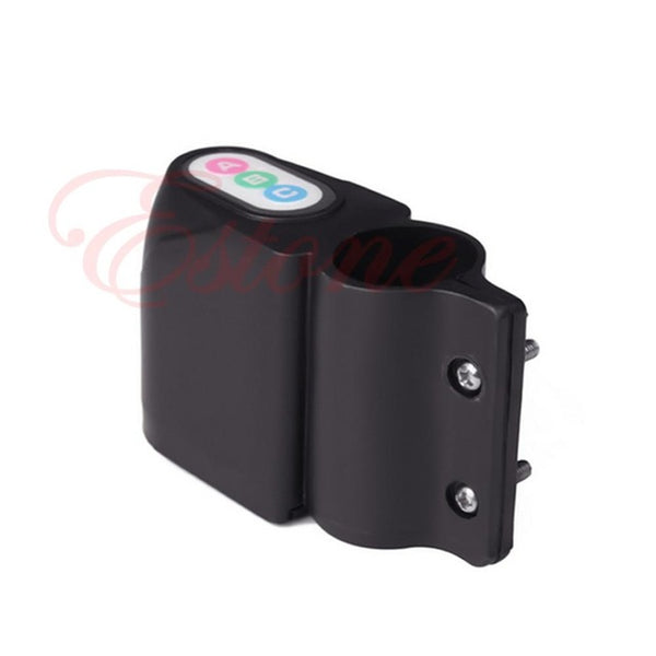 Excellent Security Alarm Security Bicycle Steal Lock Bike Bicycle alarm with Retail Packaging Black/RED