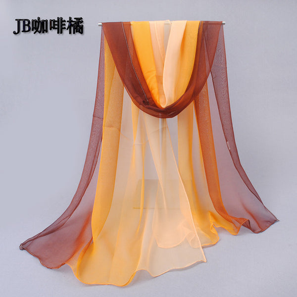 2017 New Brand Scarf Woman Muslim Hijab Silk chiffon Female Summer Sunscreen Scarf Spring And Autumn Women Fashion Scarf foulard