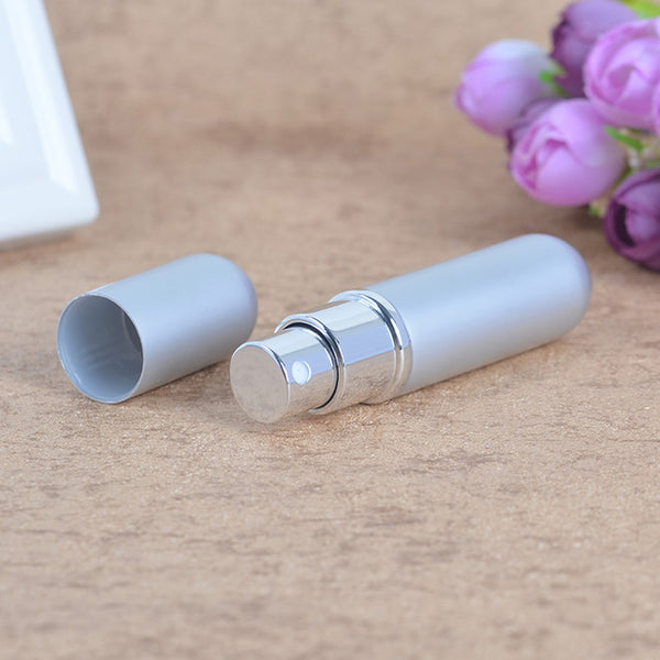 MUB  5ml  Refillable Portable Mini perfume bottle &Traveler Aluminum Spray  Atomizer Empty Parfum bottle