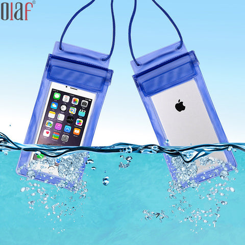 Waterproof Underwater PVC Package Pouch Diving Bags For iPhone Outdoor Mobile Phone Pocket Case For Samsung Xiaomi HTC Huawei