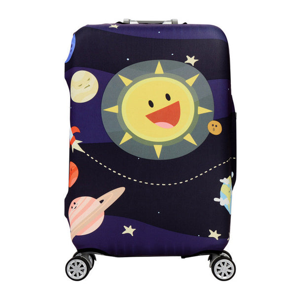 HMUNII Elastic Luggage Protective Cover For 19-32 inch Trolley Suitcase Protect Dust Bag Case Child Cartoon Travel Accessories