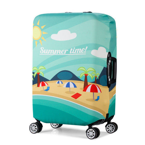 HMUNII Elastic Luggage Protective Cover For 19-32 inch Trolley Suitcase Protect Dust Bag Case Child Cartoon Travel Accessories