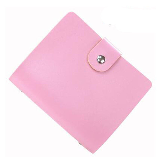 Elvasek Fashion Business Credit Card Holder Bags Leather Bank Card Bag 40-64 Cards Case ID Holders Card Keepers LS6534