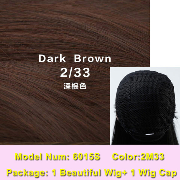 SHANGKE Hair Short Bob Black Wig Women Natural Synthetic Wigs For Black Women Heat Resistant Synthetic Bob Hair Women