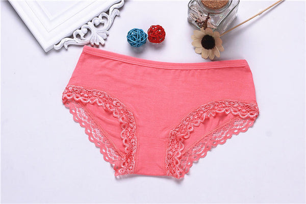 2017 Promotion Time-limited Solid Cotton Rayon None Women's Panties Briefs Underwear Women Invisible Seamless Crotch A201