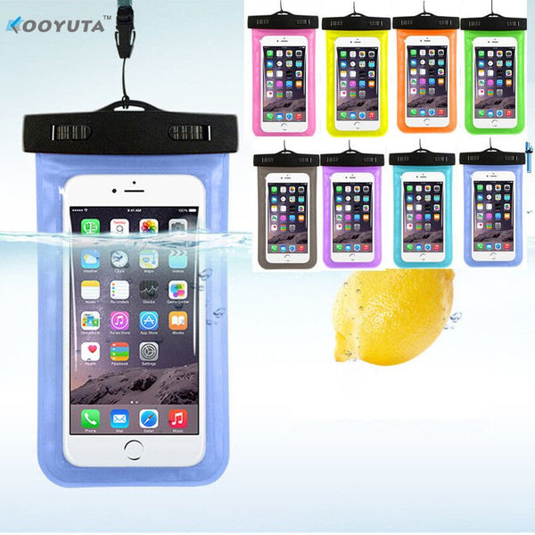 Hot sale Transparent Waterproof Dirtproof Underwater Dry Case Cover For iphone 5 5S 6 6S 7 Plus/Samsung/LG/Xiaomi Dry Pouch