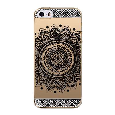 Phone Back Cases For iPhone 5 iPhone 5s SE Ultra Thin Soft TPU Silicon Printed Animals Flower Beauty Girl Back Case Cover