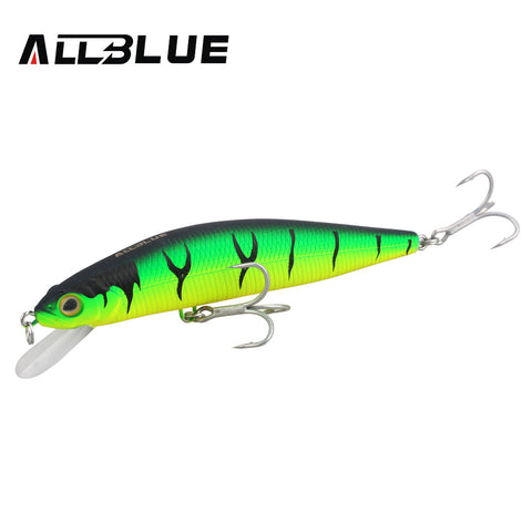 ALLBLUE Brand Fishing Lures 27.5g/125mm 6Colors Short Lips Minnow Wobblers Big Game Fake Lure Bait Isca Artificial Owner Hooks