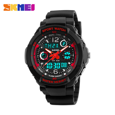 Skmei Children Sport Watches Military Fashion Kids Quartz Led Display Digital Watch Relogio Relojes Boys Waterproof Wristwatches
