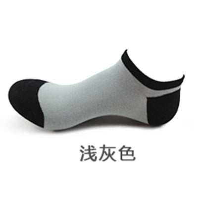 Lucidity Summer Socks Men Fashion Bamboo Shallow Mouth Men Socks Casual All-Match Man Socks High Quality 5pairs/lot